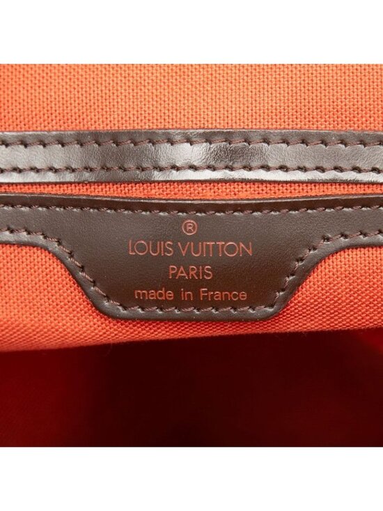 Louis Vuitton Damier Soho Backpack Brown Leather main image 6